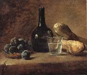 Jean Baptiste Simeon Chardin Still Life with Plums oil painting reproduction